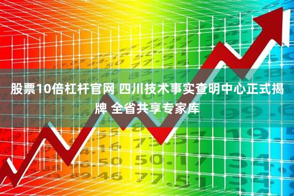 股票10倍杠杆官网 四川技术事实查明中心正式揭牌 全省共享专家库